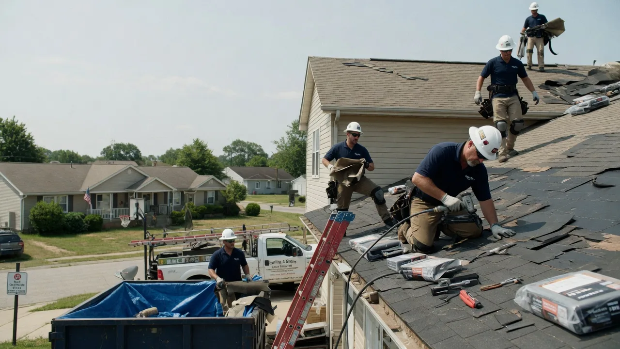Roof Replacement in Clarksville, TN near me